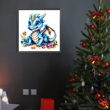 Load image into Gallery viewer, Diamond Painting - Full Round - Gem happy dinosaur (40*40CM)
