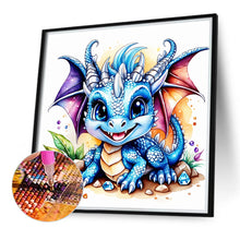 Load image into Gallery viewer, Diamond Painting - Full Round - Gem happy dinosaur (40*40CM)
