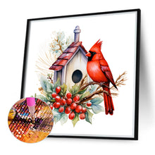 Load image into Gallery viewer, Diamond Painting - Full Round - cardinal on branch (40*40CM)
