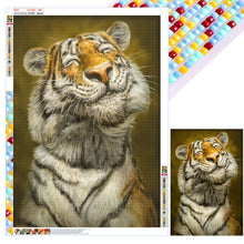 Load image into Gallery viewer, Diamond Painting - Full Square - proud tiger (50*70CM)
