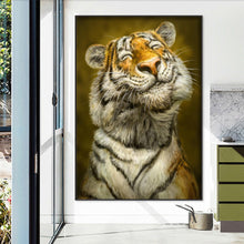 Load image into Gallery viewer, Diamond Painting - Full Square - proud tiger (50*70CM)
