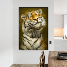 Load image into Gallery viewer, Diamond Painting - Full Square - proud tiger (50*70CM)
