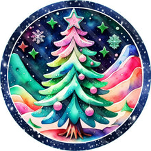 Load image into Gallery viewer, Diamond Painting - Full Round - Christmas tree (30*30CM)
