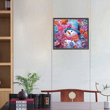 Load image into Gallery viewer, Diamond Painting - Full Round - 3D textured snowman (40*35CM)

