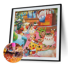Load image into Gallery viewer, Diamond Painting - Full Round - Pikachu (40*40CM)
