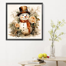 Load image into Gallery viewer, Diamond Painting - Full Round - Ceremonial Snowman (30*30CM)
