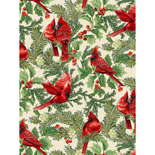 Load image into Gallery viewer, Diamond Painting - Full Round - winter bird (30*40CM)
