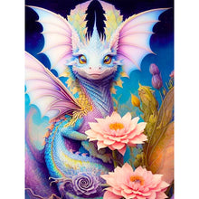 Load image into Gallery viewer, Diamond Painting - Full Round - Flowers and dragons (30*40CM)
