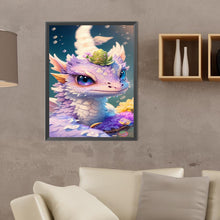 Load image into Gallery viewer, Diamond Painting - Full Round - Flowers and dragons (30*40CM)

