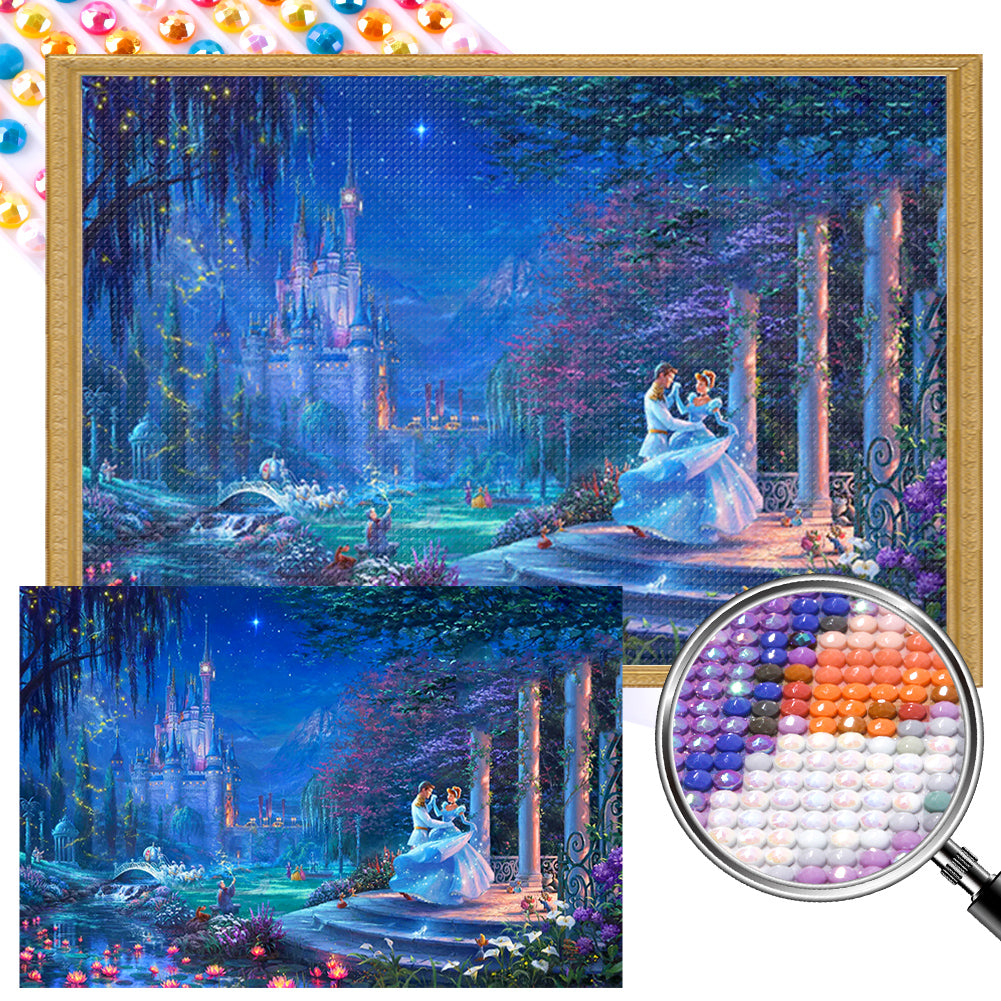 AB Diamond Painting - Full Round - Cinderella (60*40CM)