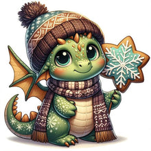 Load image into Gallery viewer, Diamond Painting - Full Square - little dragon man (30*30CM)
