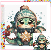 Load image into Gallery viewer, Diamond Painting - Full Square - little dragon man (30*30CM)
