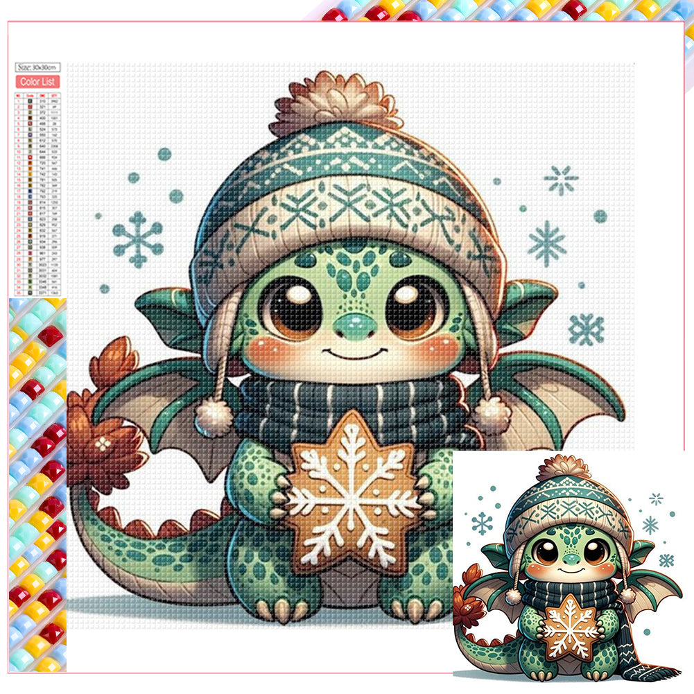Diamond Painting - Full Square - little dragon man (30*30CM)