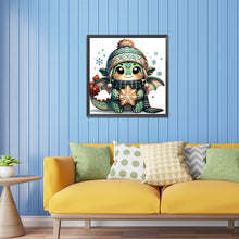 Load image into Gallery viewer, Diamond Painting - Full Square - little dragon man (30*30CM)
