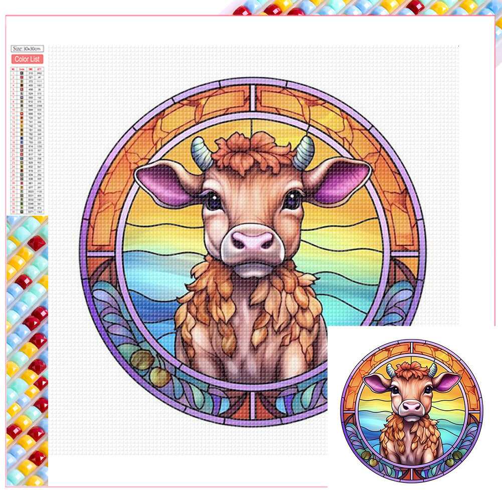 Diamond Painting - Full Square - ox (30*30CM)