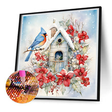 Load image into Gallery viewer, Diamond Painting - Full Round - winter snow bird (30*30CM)
