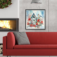 Load image into Gallery viewer, Diamond Painting - Full Round - winter snow bird (30*30CM)
