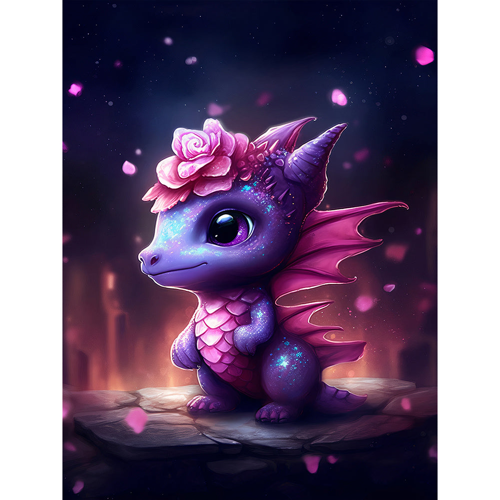 Diamond Painting - Full Round - Faerie Dragon (30*40CM)