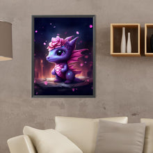 Load image into Gallery viewer, Diamond Painting - Full Round - Faerie Dragon (30*40CM)
