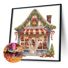 Load image into Gallery viewer, Diamond Painting - Partial Special Shaped - Christmas shop (25*25CM)

