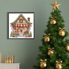 Load image into Gallery viewer, Diamond Painting - Partial Special Shaped - Christmas shop (25*25CM)
