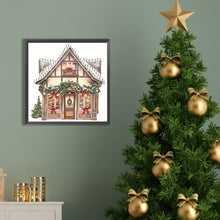 Load image into Gallery viewer, Diamond Painting - Partial Special Shaped - Christmas shop (25*25CM)
