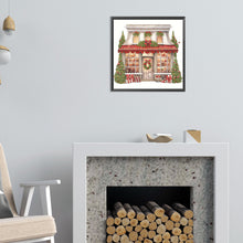 Load image into Gallery viewer, Diamond Painting - Partial Special Shaped - Christmas shop (25*25CM)
