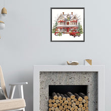 Load image into Gallery viewer, Diamond Painting - Partial Special Shaped - Christmas shop (25*25CM)
