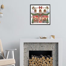 Load image into Gallery viewer, Diamond Painting - Partial Special Shaped - Christmas shop (25*25CM)

