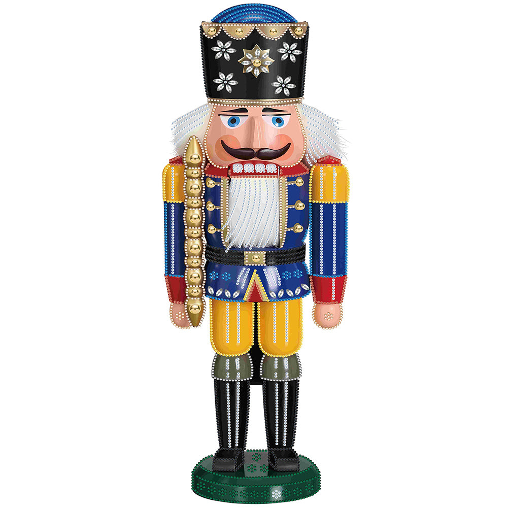 Diamond Painting - Partial Special Shaped - Christmas Nutcracker (30*60CM)