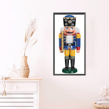 Load image into Gallery viewer, Diamond Painting - Partial Special Shaped - Christmas Nutcracker (30*60CM)
