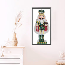 Load image into Gallery viewer, Diamond Painting - Partial Special Shaped - Christmas Nutcracker (30*60CM)
