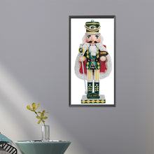 Load image into Gallery viewer, Diamond Painting - Partial Special Shaped - Christmas Nutcracker (30*60CM)

