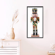 Load image into Gallery viewer, Diamond Painting - Partial Special Shaped - Christmas Nutcracker (30*60CM)
