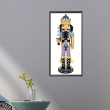 Load image into Gallery viewer, Diamond Painting - Partial Special Shaped - Christmas Nutcracker (30*60CM)
