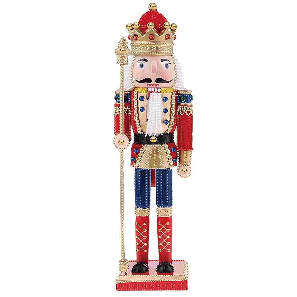 Diamond Painting - Partial Special Shaped - Christmas Nutcracker (30*60CM)