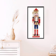 Load image into Gallery viewer, Diamond Painting - Partial Special Shaped - Christmas Nutcracker (30*60CM)
