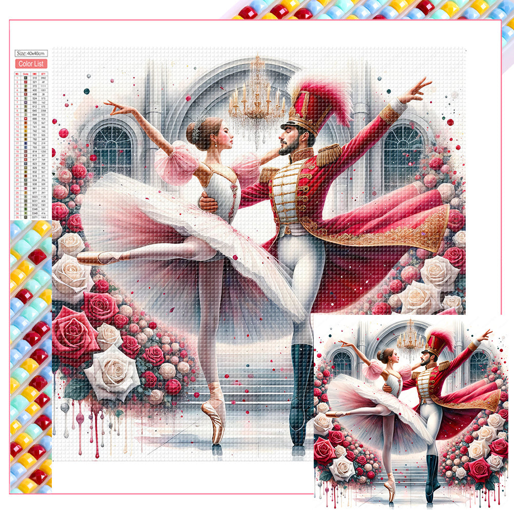 Diamond Painting - Full Square - Nutcracker and the princess (40*40CM)