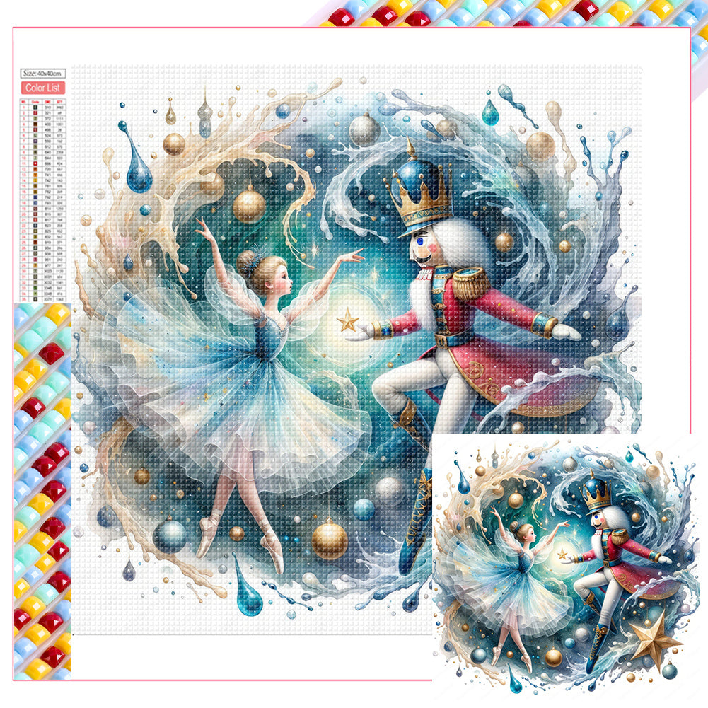 Diamond Painting - Full Square - Nutcracker and the princess (40*40CM)