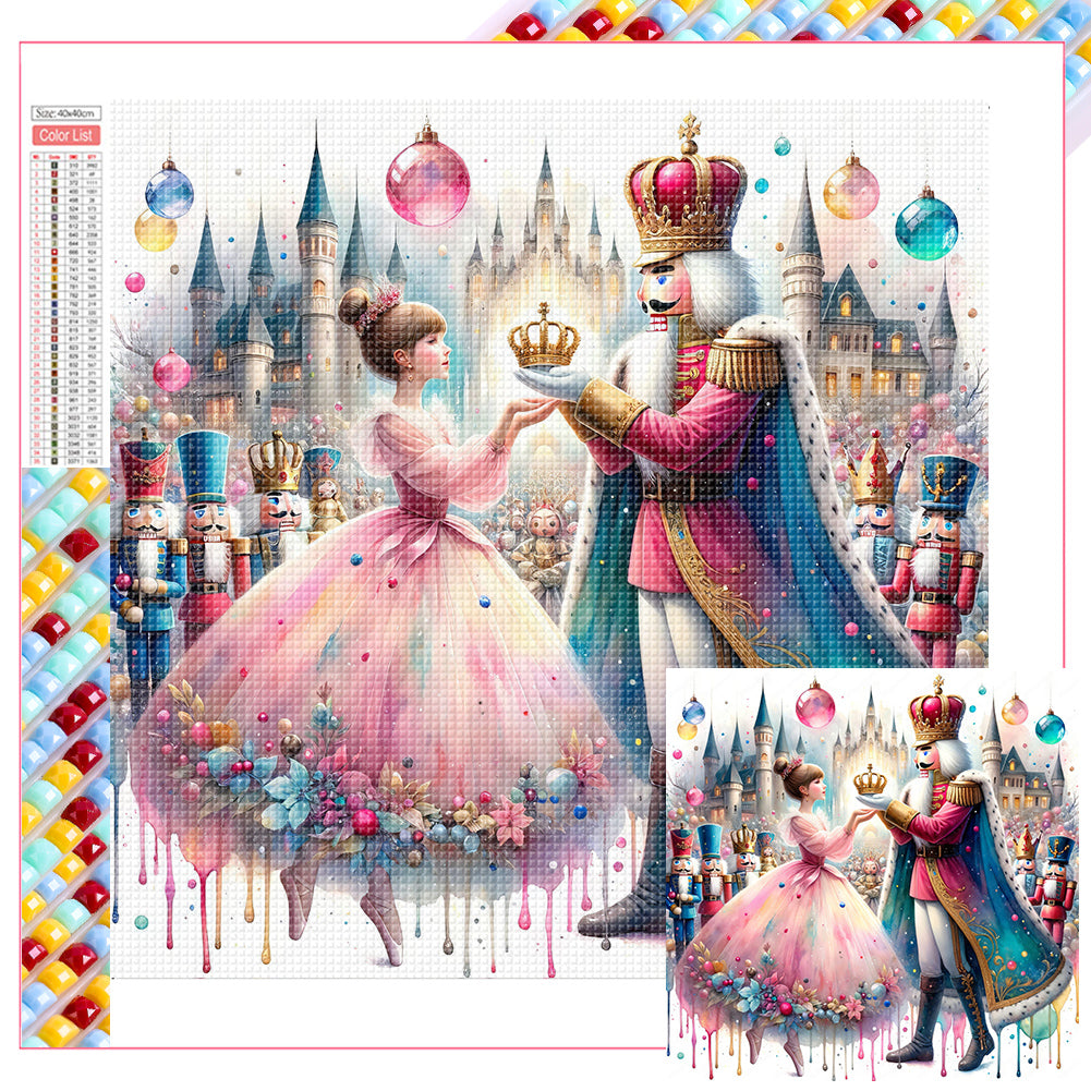 Diamond Painting - Full Square - Nutcracker and the princess (40*40CM)
