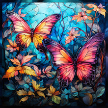 Load image into Gallery viewer, Diamond Painting - Full Square - Butterfly (40*40CM)
