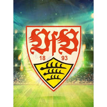 Load image into Gallery viewer, Diamond Painting - Full Round - Stuttgart flag (30*40CM)
