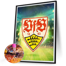 Load image into Gallery viewer, Diamond Painting - Full Round - Stuttgart flag (30*40CM)
