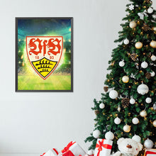Load image into Gallery viewer, Diamond Painting - Full Round - Stuttgart flag (30*40CM)
