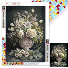 Load image into Gallery viewer, Diamond Painting - Full Square - vase bouquet (30*40CM)
