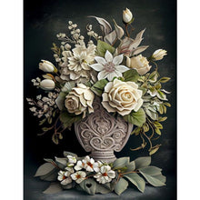 Load image into Gallery viewer, Diamond Painting - Full Square - vase bouquet (30*40CM)
