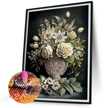 Load image into Gallery viewer, Diamond Painting - Full Square - vase bouquet (30*40CM)
