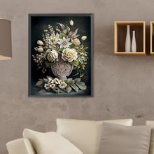 Load image into Gallery viewer, Diamond Painting - Full Square - vase bouquet (30*40CM)
