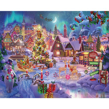 Load image into Gallery viewer, Diamond Painting - Full Square - Christmas atmosphere (50*40CM)
