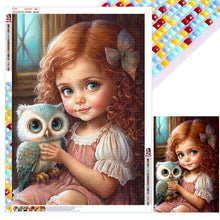 Load image into Gallery viewer, Diamond Painting - Full Square - Girls and cute pets (50*70CM)
